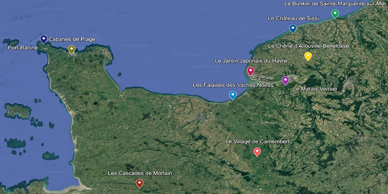 10 lieux insolites à visiter en Normandie
